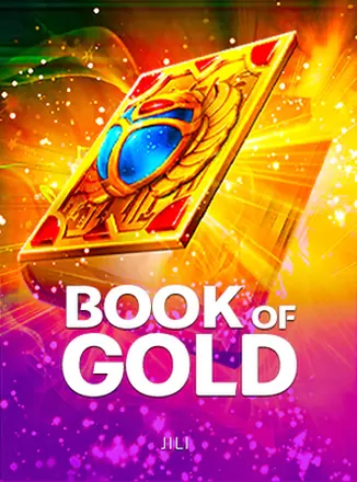 ภาพหน้าปกเกมสล็อต Book of Gold ธีมคัมภีร์ทองคำจาก JILI