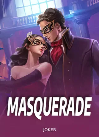 ภาพหน้าปกเกมสล็อต Masquerade ธีมงานเต้นรำหน้ากากจาก Joker