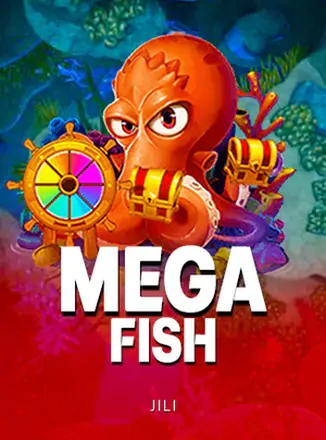 ภาพหน้าปกเกมยิงปลา Mega Fish ธีมสัตว์น้ำใต้ทะเลจาก JILI