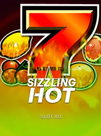 ภาพหน้าปกเกมสล็อต Sizzling Hot ธีมผลไม้คลาสสิกจาก Joker