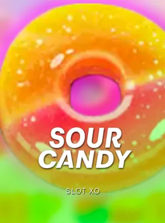 ภาพหน้าปกเกมสล็อต Sour Candy ธีมลูกอมรสเปรี้ยวจาก Joker