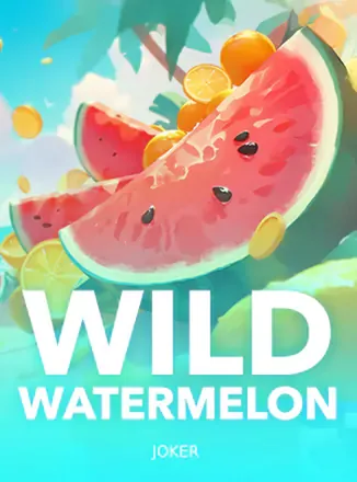 ภาพหน้าปกเกมสล็อต Wild Watermelon ธีมแตงโมหวานฉ่ำจาก Joker
